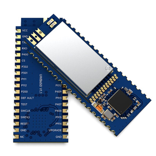 2pcs UWB650 Uart Interface High-Precision Ranging Indoor Positioning UWB Module AES128 Encryption Anchor Tag Solution 1