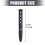 Outdoor Camping Tent Nails Sand U-shape Stake Ground-silver 5
