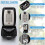 Key Lock Box Wall Mount  Security Key with Secret Code Combination,No Key Needed,Outdoor Home Key Organizer 3