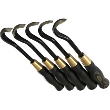 5-Piece Bonsai Scraper Bonsai Tool Set with Blades, Multiple Sizes and Storage Bag Bonsai Deadwood Carving Tool Set