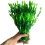 Piante di Plastica Decorative Artificiali per Acquario nel Plastica da 60 Pezzi (60 Pezzi Verde) 6