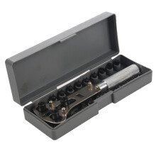NEW Adjustable Screw Watch Back Case Cover Opener Wrench Remover Repair Tool Set