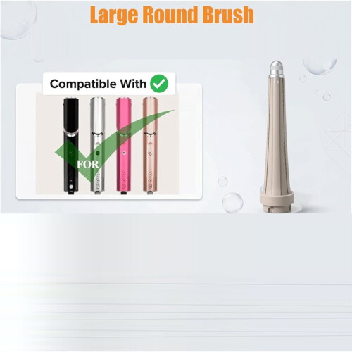 Conical Curling  Attachment for  FlexStyle HD400 Series,0.78-1.4 Inch with Switchable Left Right Direction 1