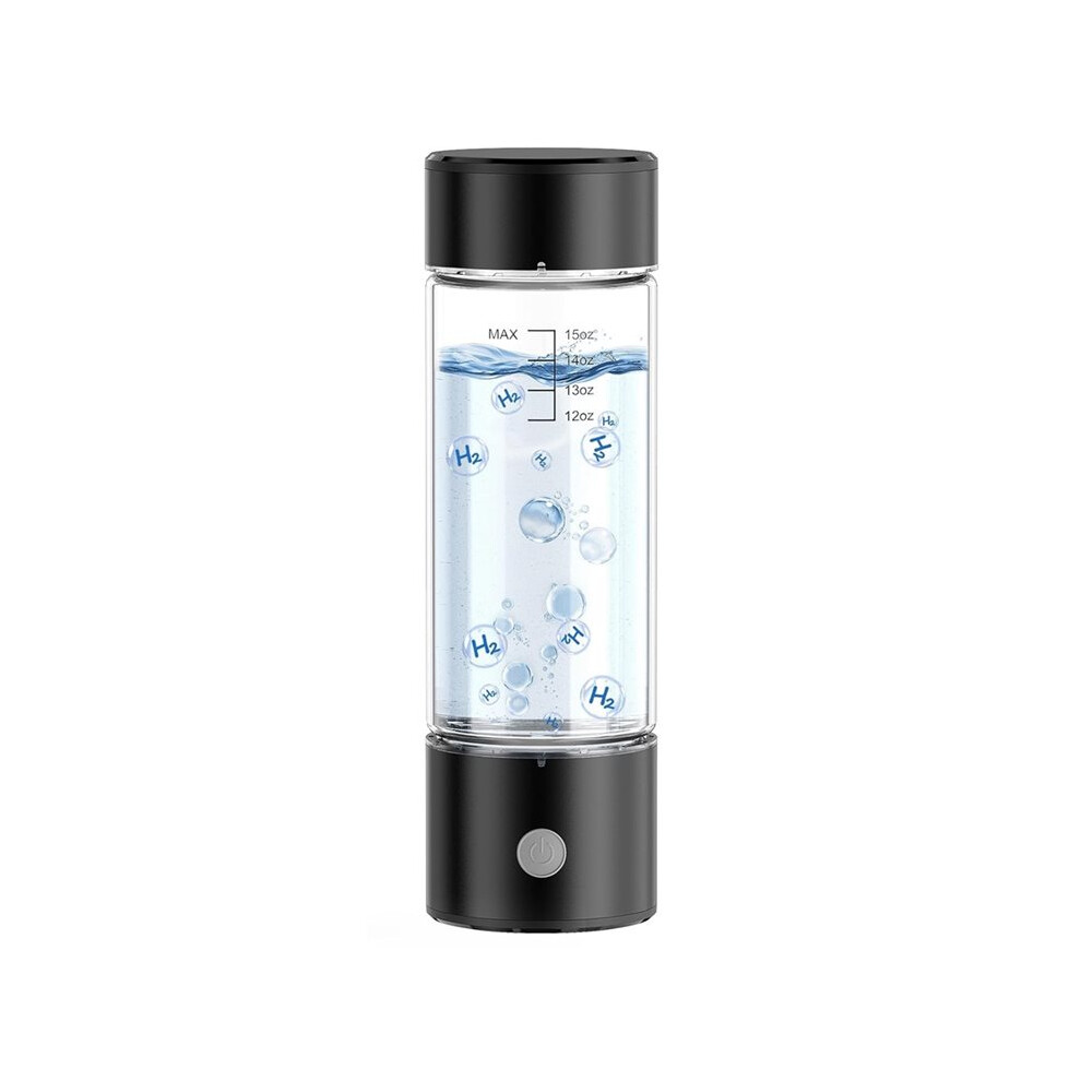 Hydrogen Water Bottle SPE PEM Hydrogen Water Generator, 420ml Portable  Water Machine Hydrogen Water Maker