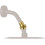 Solid Brass Shower  Swivel  Adapter, Adjustable Shower Arm Extension Sho 6