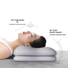 Memory Foam Pillow for All Sleeping Positions - Deep Sleep Support for Side/Back Sleepers BreathablePillow with Pressure