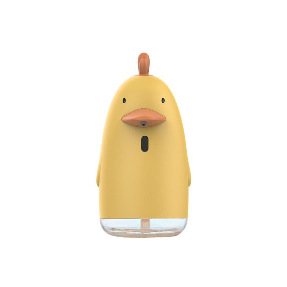 Kids Soap Dispenser,Cute Chicken Touchless Foaming Soap Dispensers Automatic Cartoon Hand-Free Dispensers Yellow