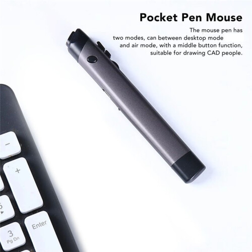 Wireless Mouse Pen 2.4G Optical Pocket Pen Mouse with Function for Laptop Tablet Smartphone Wireless Mouse Pen