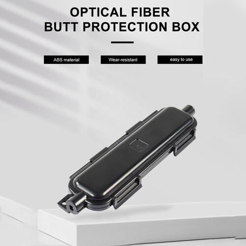 100Pcs Optical Fiber Protection Box Drop Cable Rotection Box FTTH SC Adapter Type Waterproof Protected Box 2