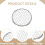 7 Pack Charcoal Incense Burner Replacement Screens Small Plated Iron Mesh Grille Hanging Incense Burner Accessory 6