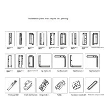 Kit de Boîtier AD5X, Couleurs et Style Personnalisables, Réduction Du Bruit et des Odeurs, Adapté à L'Impression 3D Haute Température