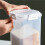 Bread Loaf Container Clear Airtight Bread Box with Lid Sandwich Bread Holder Kitchen Pasta Multigrain Toast Storage 2pc 4