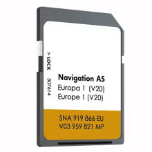 For AS V20 2024 / 2025 MIB2 Discover Media Sat Nav Card Map 32GB Europe Navigation Card
