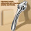 2X Nutcracker Chestnut Clip Nut Crackers Sheller Walnut Pliers Stainless Steel Chestnut Cutter Tool 3