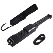 Intelligente Elektronische Digitale Gitarrenübung, -Lerngitarren, Saiteninstrument, Akkordtrainer, Taschengitarre mit 7 Bünden