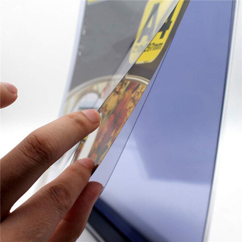 6X A4 Flip Table Menu Stand Multi-Page Table Card Rack Menu Display Stand Menu Holder Desk Menu 2