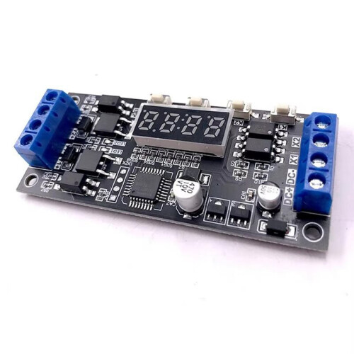 12V-24V High-Power MOS Tube Field Effect Tube Delay  Module Timing Loop 2-Way Two-Way  Control Board Module 1