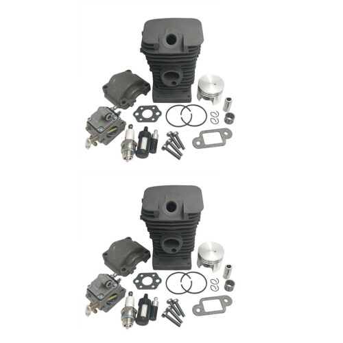 38mm Engine Motor Cylinder Piston Crankshaft for  MS170 MS180 018 Chainsaw 2SET