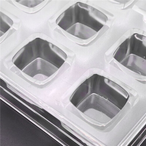 3X 3D Chocolate Mold Homemade Square Chocolate Diy Pastry Tools Polycarbonate Chocolate Moulds