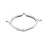 25 Metal Frames Snap Clasp Arch Pattern Coin Style Purse Silver 3