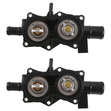 2X Thermostatbaugruppe für Motorkühlwasserauslasskammer für SAIC  ZS  MG3  I5 I6 RX3 10008730