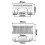 Kemei -1990 Hair Clipper Replacement Blade - Precision Cutter  for Trimmers 6