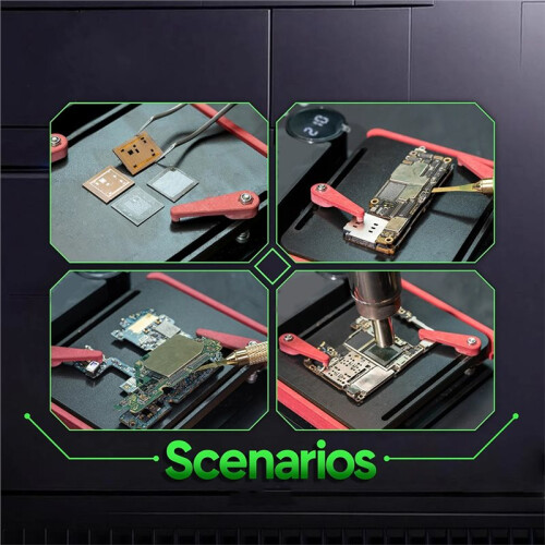 PH11 HOT-BLOCK Preheater for PCB Delamination Rebonding Heating Disassembling Tool for Mobile Phone Maintenance EU Plug 2