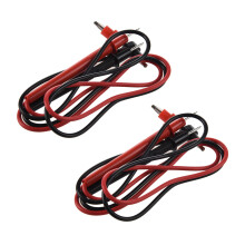 2 Coppia 4mm Banana Plug Multimetri Meter Sonda Test Lead 26 Pollice Long