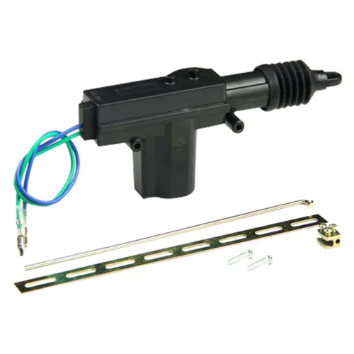 4x 2 Wire Universal Electric Remote Central Door Lock Actuator Auto Heavy-Duty 12V Power Locking System Single Type Kit 2