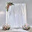 10FT White Backdrop Curtain Photo Stage Backdrop 2 Panels Curtains Drapes 8