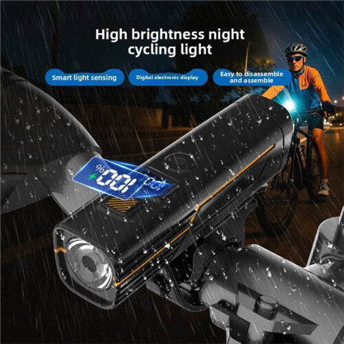 Waterproof Bicycle Light, Type-C Rechargeable, Road Cycling Safety Headlights 2