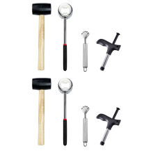 8Pcs Coconut Opener Tool Stainless Steel Coconut Opener Driller Cut Hole Tool Fruit Openers Tools Durable