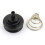 Aluminiumbränslefilter för E85-Filtersystem med 100 Mikron Stålelement 9 mm Adapterkopplingar 5