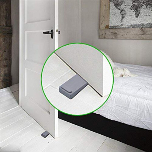 18 PCS Door Wedge Rubber, , Heavy Duty Slip-Resistant and Stackable Door Holders 2