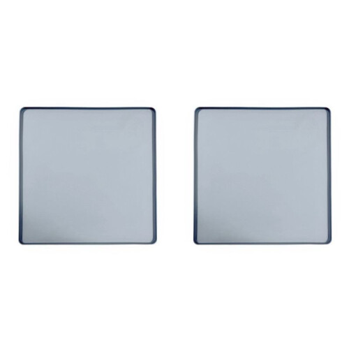 2X Tapete Protetor de Borracha de Silicone para Lavadora e Secadora de 23,6 X 23,6 Polegadas para Lavadora e Secadora, Capa Antiderrapante Superior