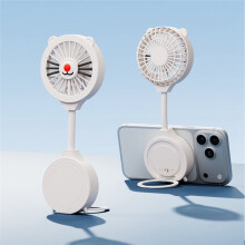 Portable Folding Fan with Magnetic Attachment for Desk Use Mobile Gaming Facial Cooling Heat Dissipation