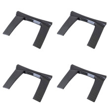 4X ABS Carbon Fiber Center Console Shift Gear Panel Frame Cover Trim for   10Th 2016-2019 Gen
