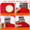 Loom Kits Darning Mushroom Set Knit Patch Loom Kit Speedweave Darning Loom with 100 Colors Thread for Handcraft DIY 5