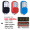 433MHz Universal Garage Door Remote Control Four-Button Code Copying Remote Control for Gate Barrier Roller Door Black 3