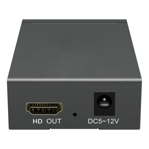 Conversor 3G HD-SDI para  Compatível com Vídeo SDI com Detecção Automática de Formato de Áudio e Plugue Europeu.