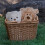Universal Retro Front Basket Cute Square Bicycle Front Basket with Adjustable Leather Straps, Waterproof Storage 2