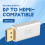 Active Standard DP1.4 to -Compatible 2.1 Adapter, Dp to -Compatible Cable Converter, Support 8K@60Hz 6