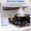 Visual Timer for Kids,60 Minute Timer Digital Pomodoro Timer Countdown with Silent Pause Function for Kitchen Study 8