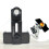 Metal Mobile Phone Holder Biological Microscope Mount Bracket Adapter with Eyepiece for Telescope Stereo Microscope 2