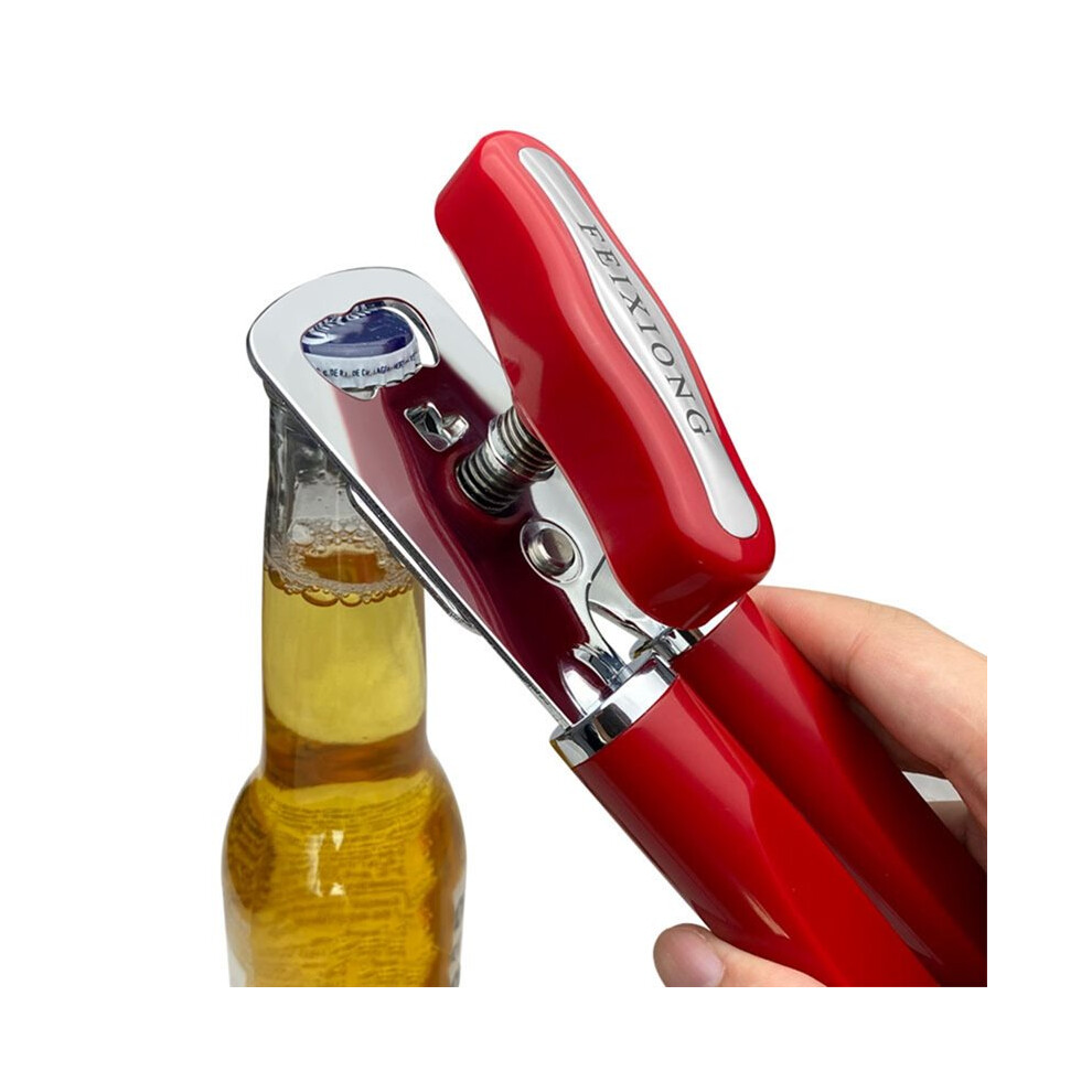 Feixiong Stainless Steel Can Opener Beer Bottle Opener Non-Slip Handle Multi-Functional Bottle Opener 6031539865192