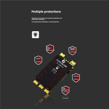 FLYCOLOR X- HV3 Borstlös ESC 80A Hastighetsregulator BLHeli-32 5-12S Lipo Dshot Proshot för RC FPV Racing Drönare