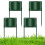 4 Pcs Sprinkler Guards Shield for Overspray Control, Rustproof Sprinkler  Protector for Parks, Gardens 2