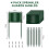 4 Pcs Sprinkler Guards Shield for Overspray Control, Rustproof Sprinkler  Protector for Parks, Gardens 9