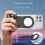 Bastão de Selfie Magnético  para Celular, Portátil, com Luz LED e Design Ergonômico. A 5