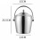 Stainless Steel Ice Bucket with Insulation for Enhanced Cold Retention 7